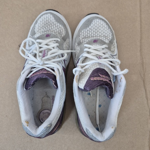 New Balance 1540 Made in USA Women's 10 Running Shoes - White & Purple - Picture 13 of 13